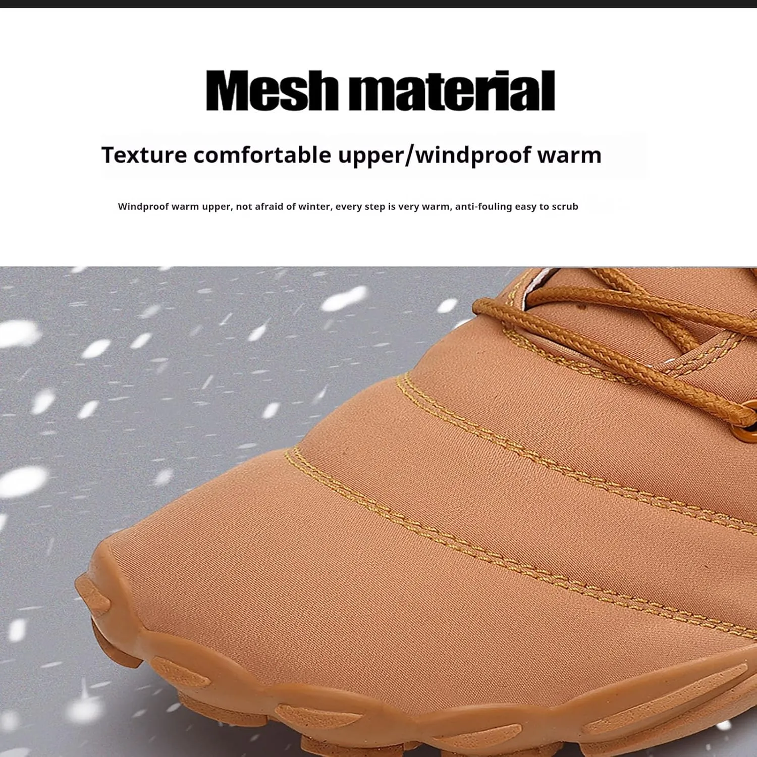 2025 New Winter Glacia Barefoot Shoes For Men Women, Waterproof Wide Toe Box Barefoot Shoes, Warm Non-Slip Walking Shoe