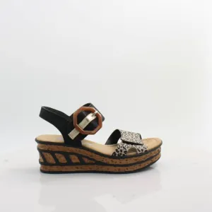 68176 RIEKER 25 SANDALS