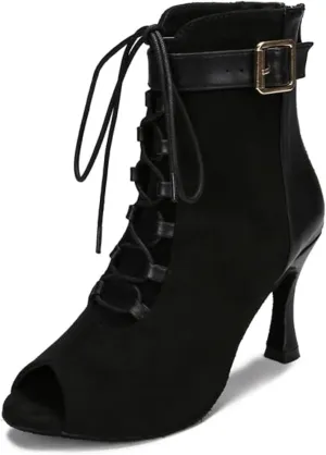 Ballroom Dance Shoes Women, Latin Salsa Bachata Practice Performance Dancer Shoes