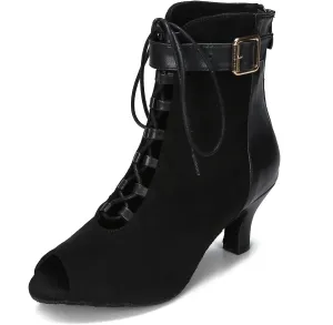 Ballroom Dance Shoes Women, Latin Salsa Bachata Practice Performance Dancer Shoes
