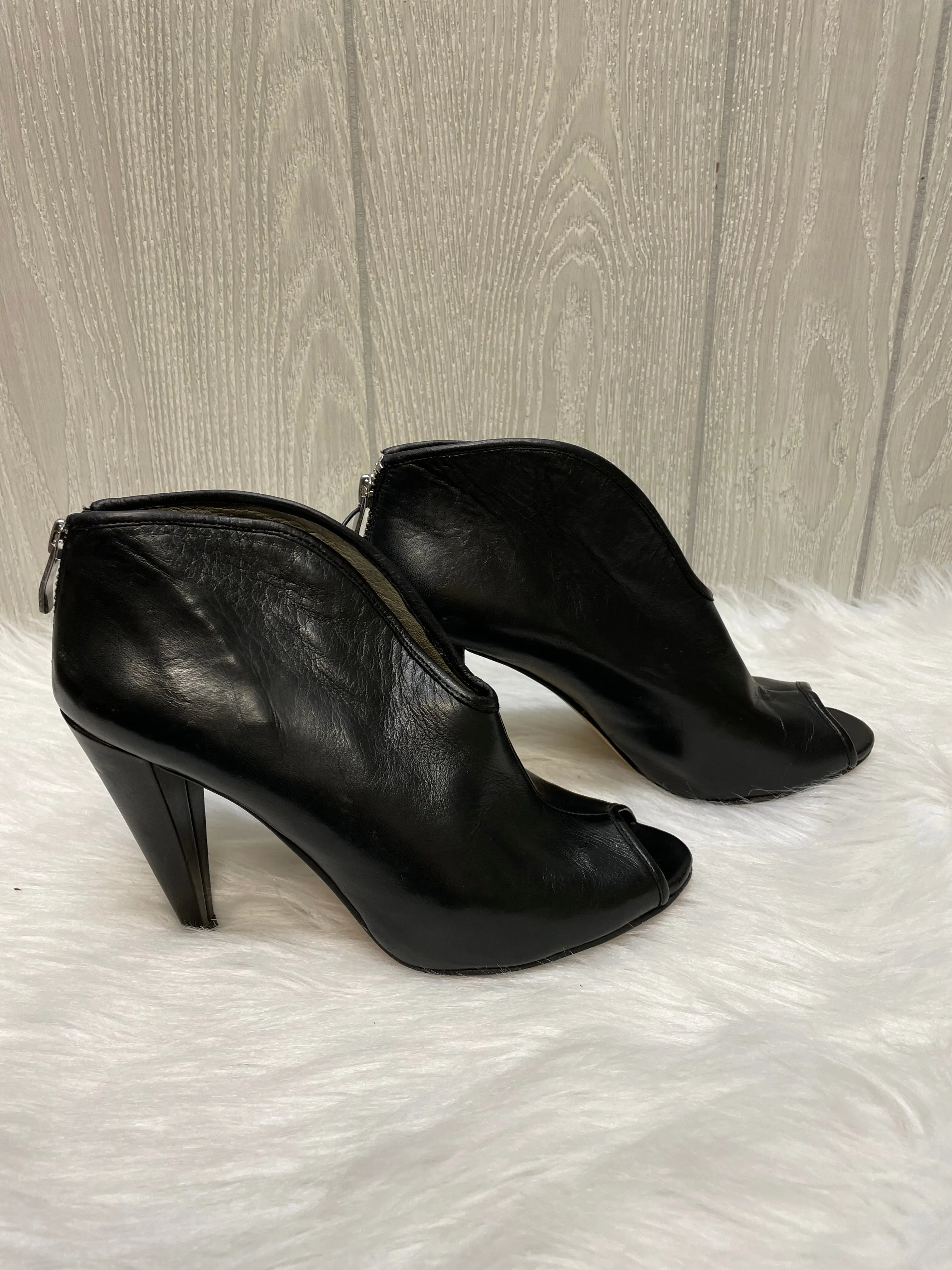 Black Shoes Heels Block Vince Camuto, Size 7.5