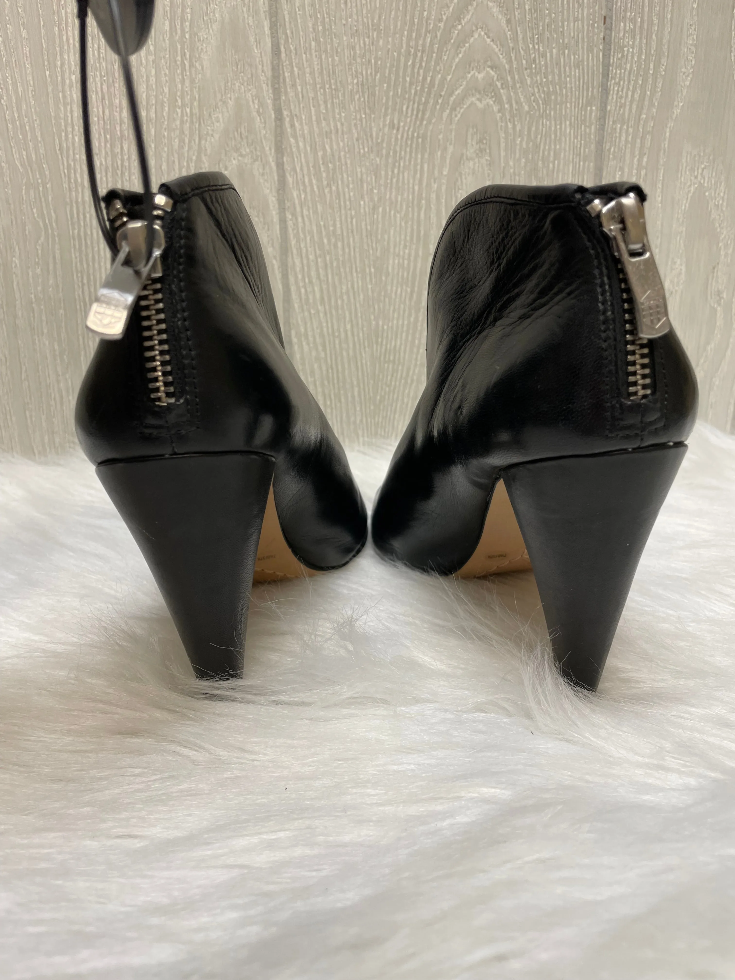 Black Shoes Heels Block Vince Camuto, Size 7.5
