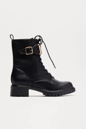 Blade Combat Boots - Black