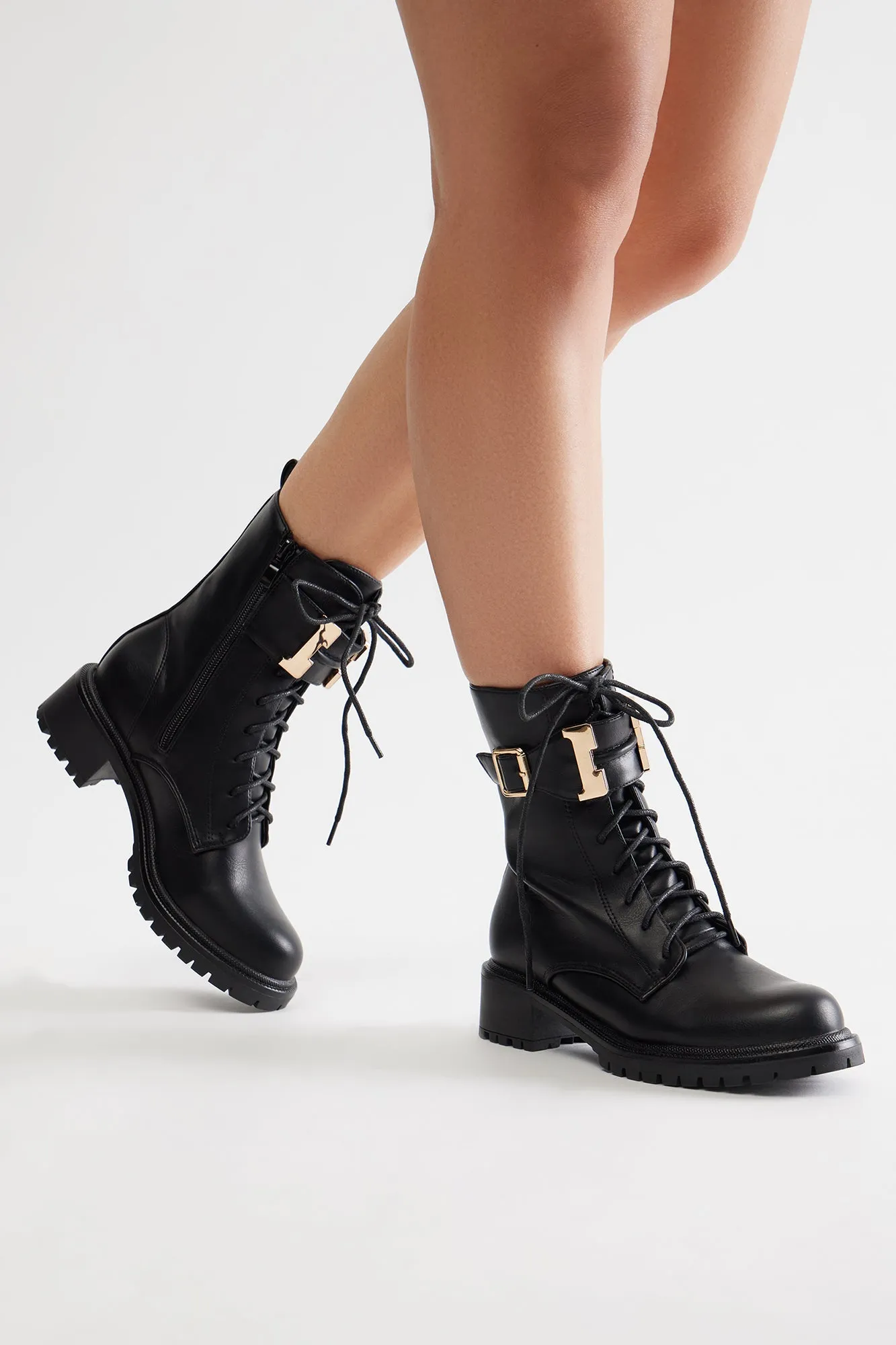 Blade Combat Boots - Black