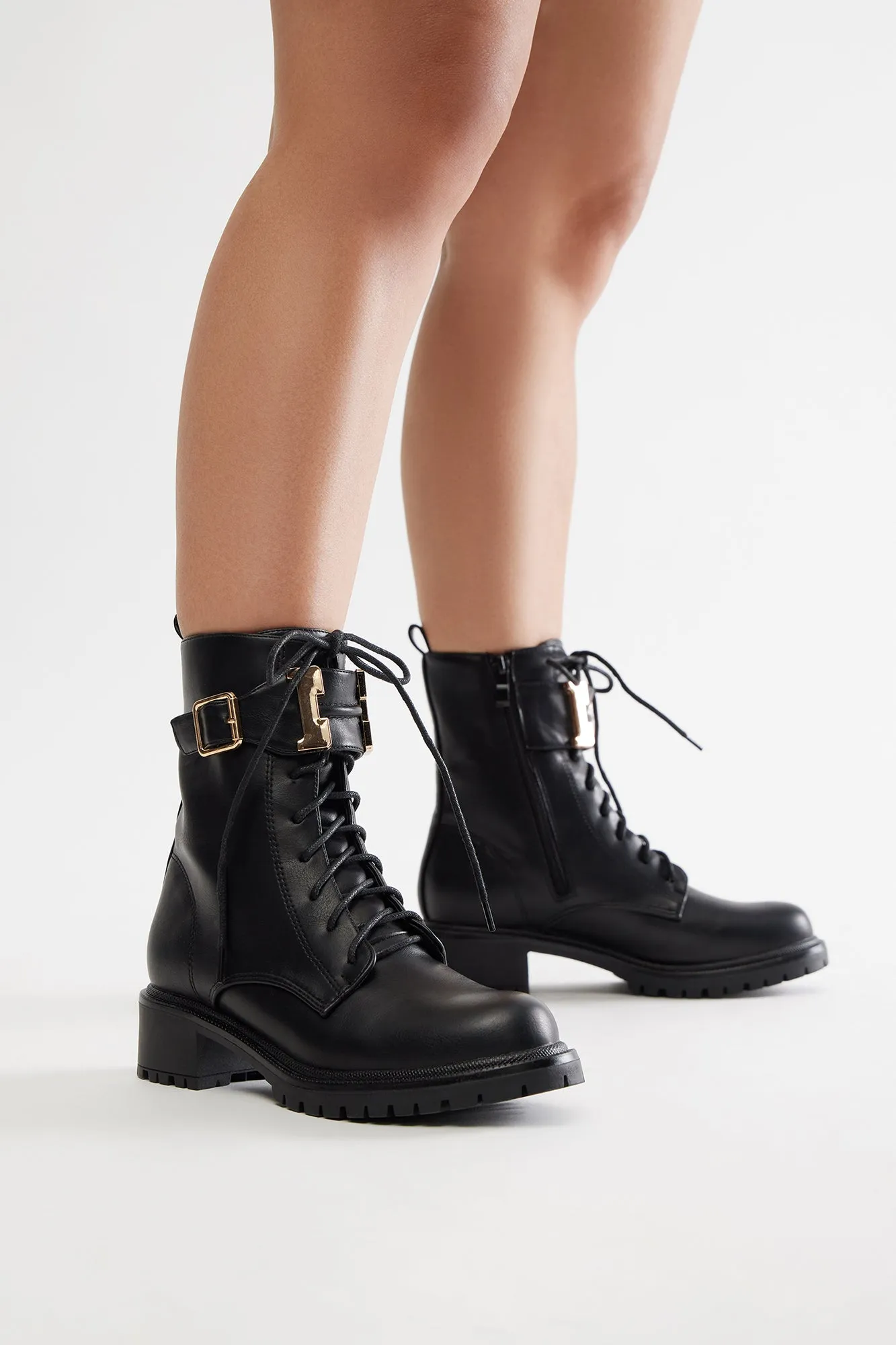 Blade Combat Boots - Black