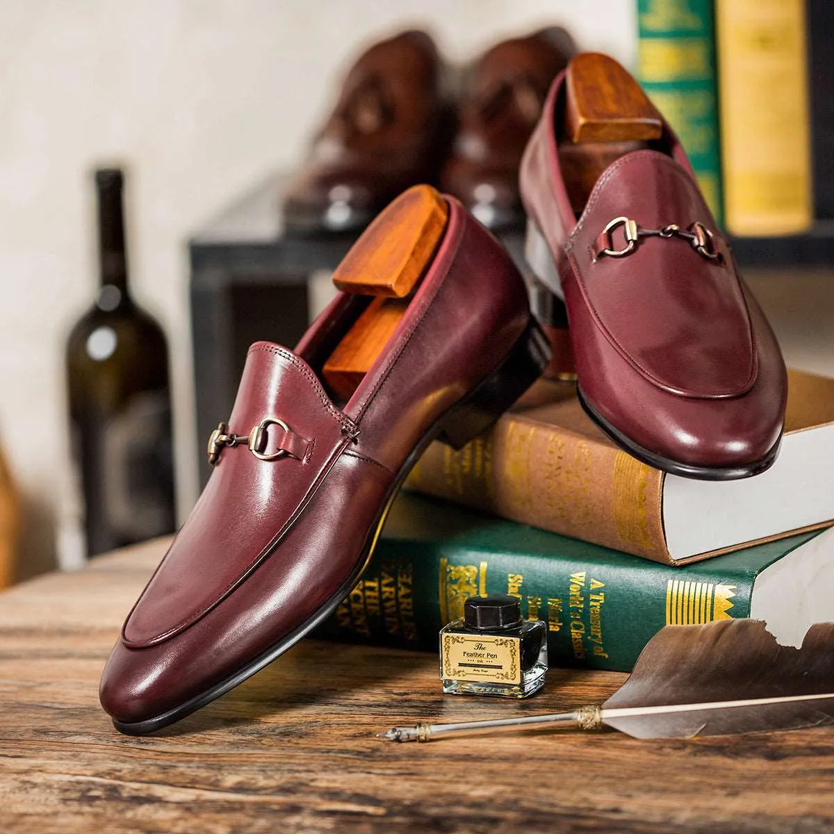 Brand new design  genuine leather loafers
