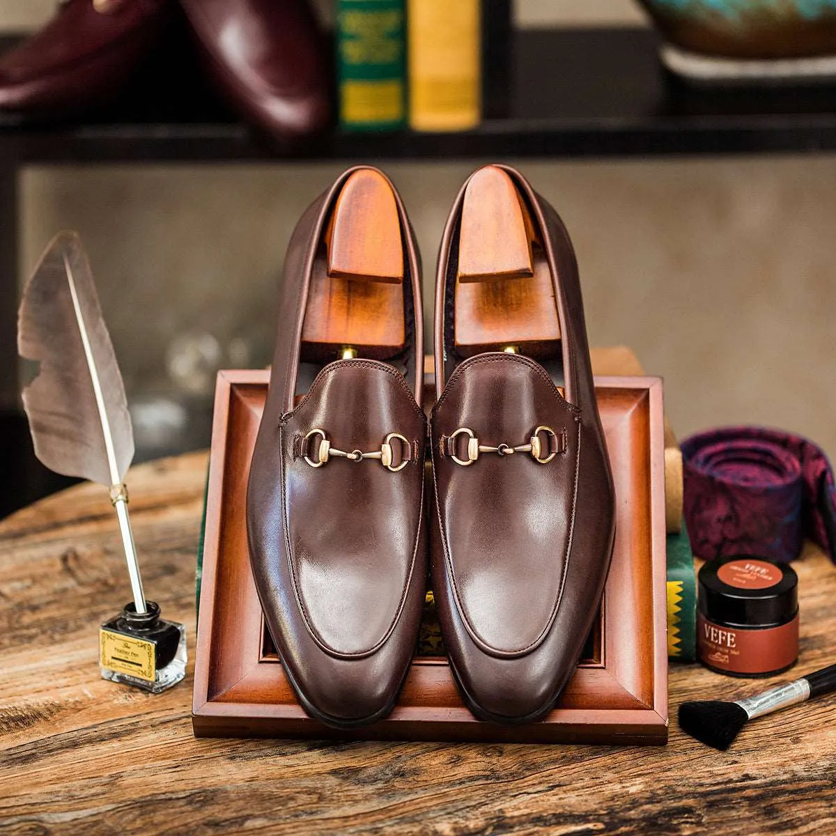 Brand new design  genuine leather loafers