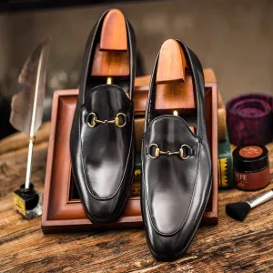 Brand new design  genuine leather loafers