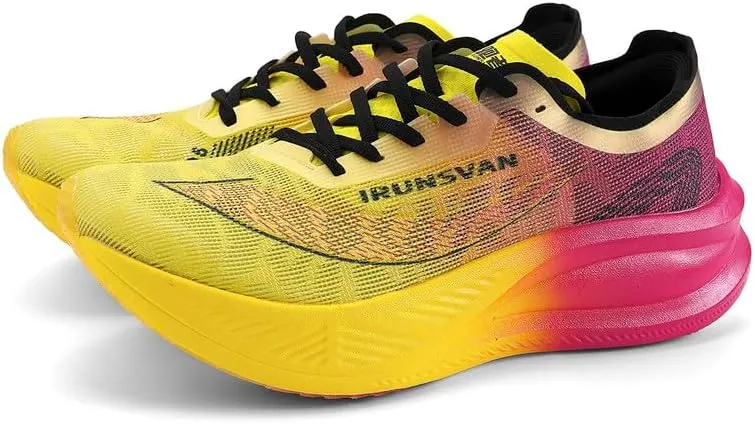 Carbon Plate Marathon Running Racing Shoes Men Professional Stable Supp ort Shock-Relief Ultra-Light Rebound Sneakers 