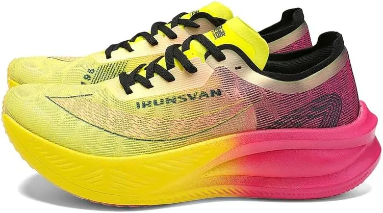 Carbon Plate Marathon Running Racing Shoes Men Professional Stable Supp ort Shock-Relief Ultra-Light Rebound Sneakers 
