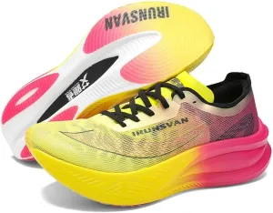 Carbon Plate Marathon Running Racing Shoes Men Professional Stable Supp ort Shock-Relief Ultra-Light Rebound Sneakers 