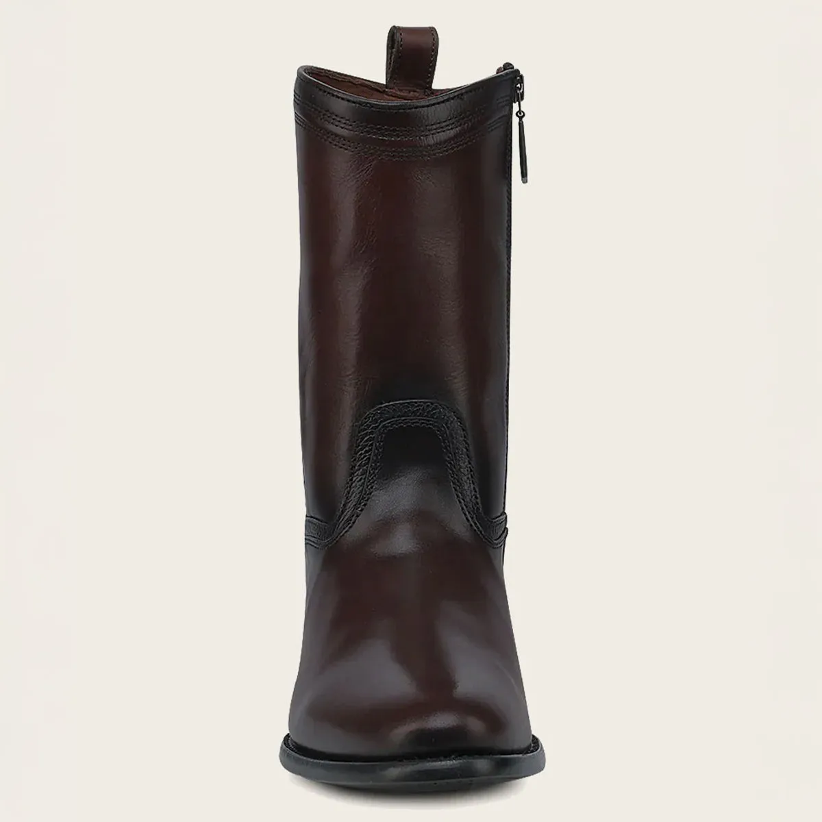 Chocolate Round Toe Deer Boot