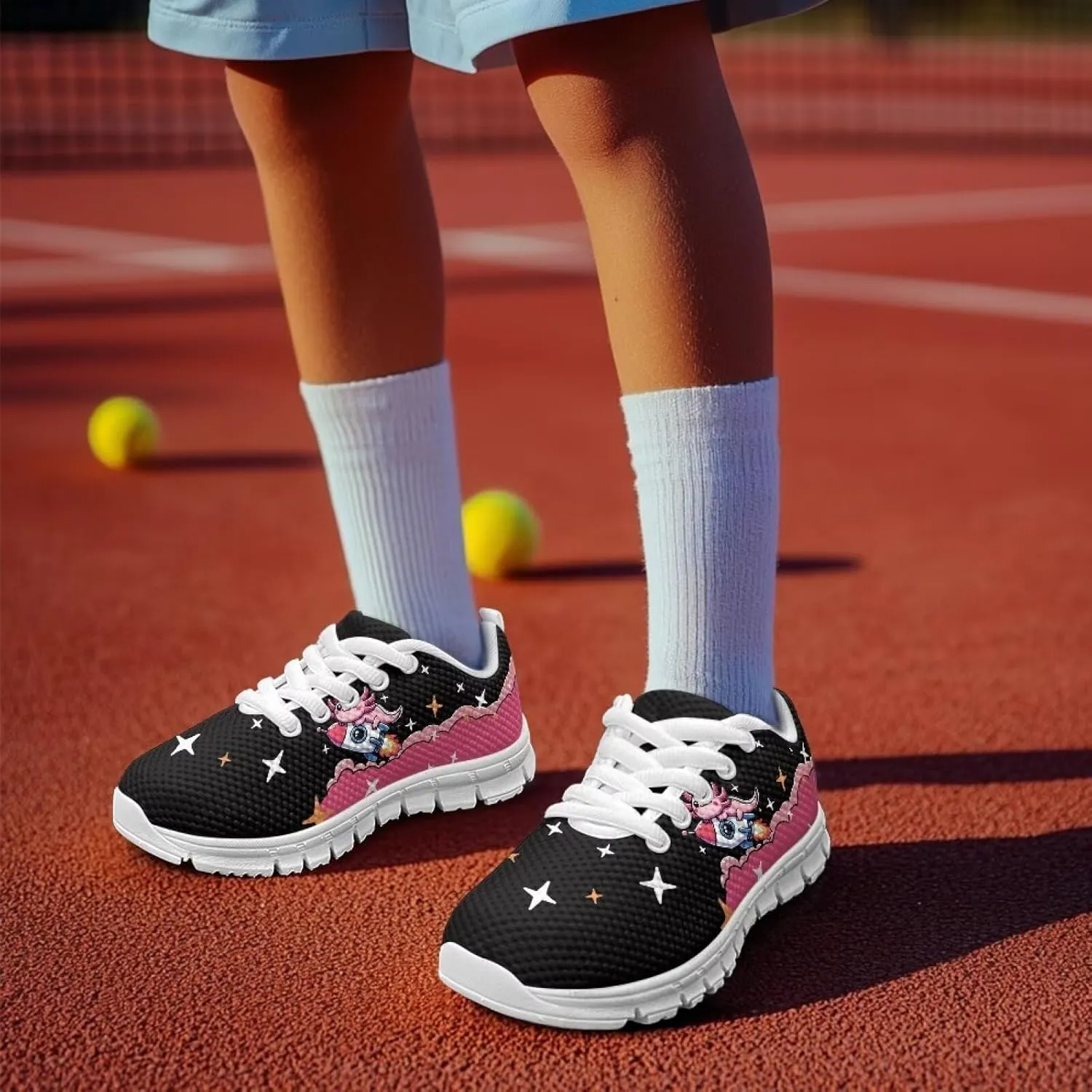 Christmas Shoes for Kids Running Sneakers Girls Tennis Shoes Boys Walking Shoes