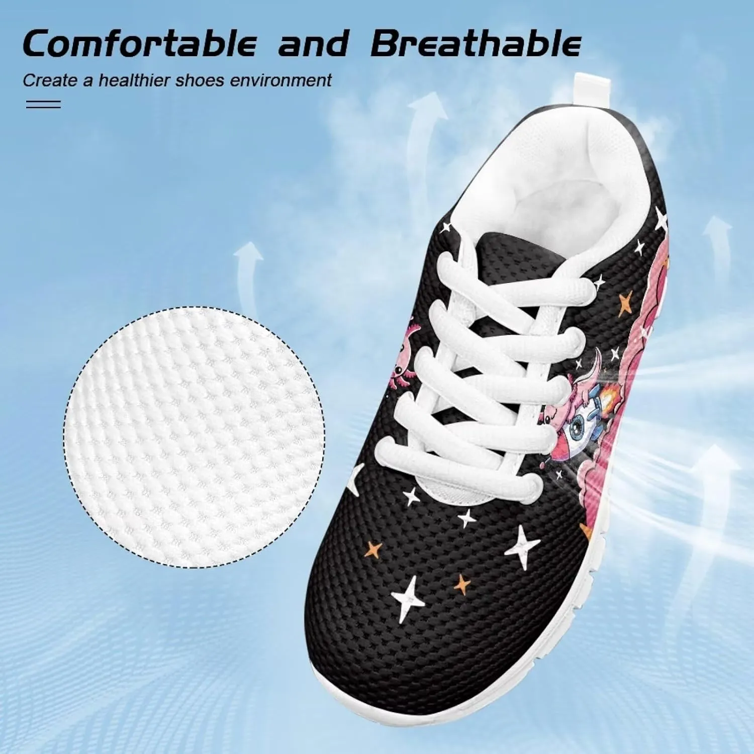 Christmas Shoes for Kids Running Sneakers Girls Tennis Shoes Boys Walking Shoes