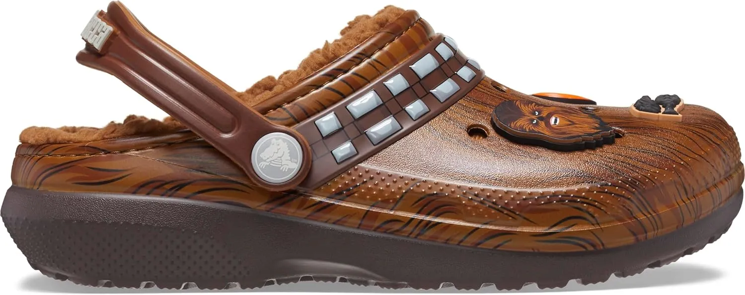 Crocs Unisex-Child Star Wars Chewbacca Classic Lined Clogs