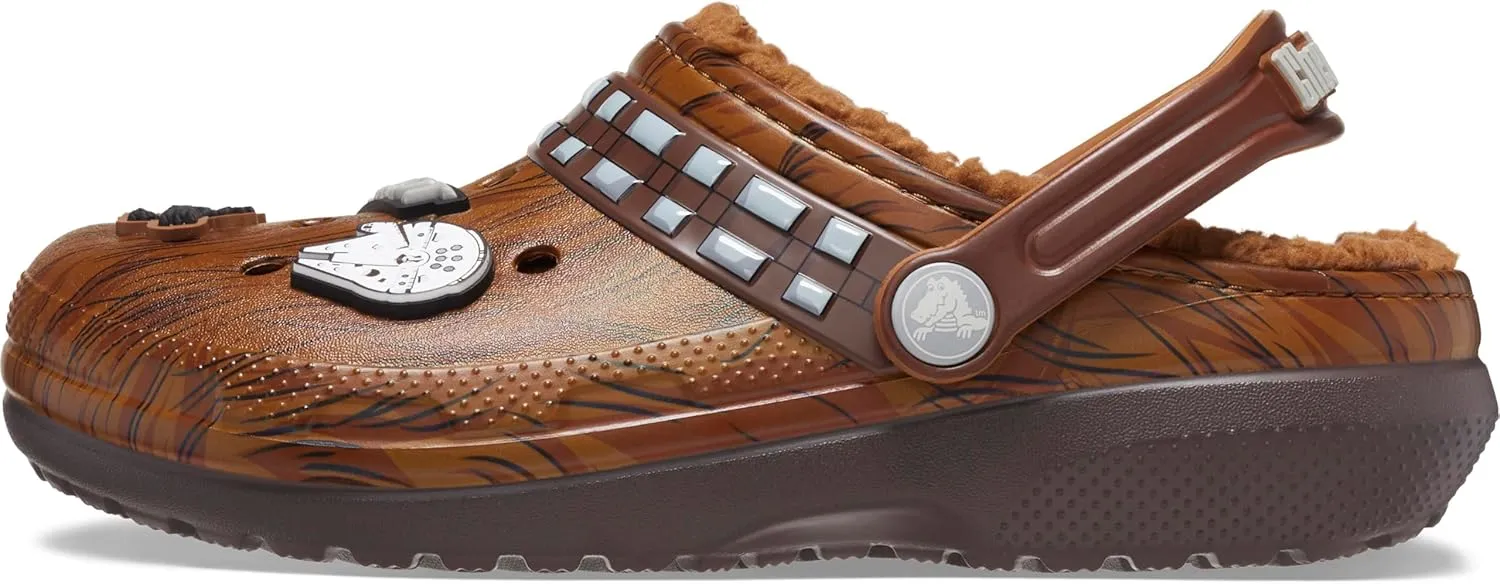 Crocs Unisex-Child Star Wars Chewbacca Classic Lined Clogs