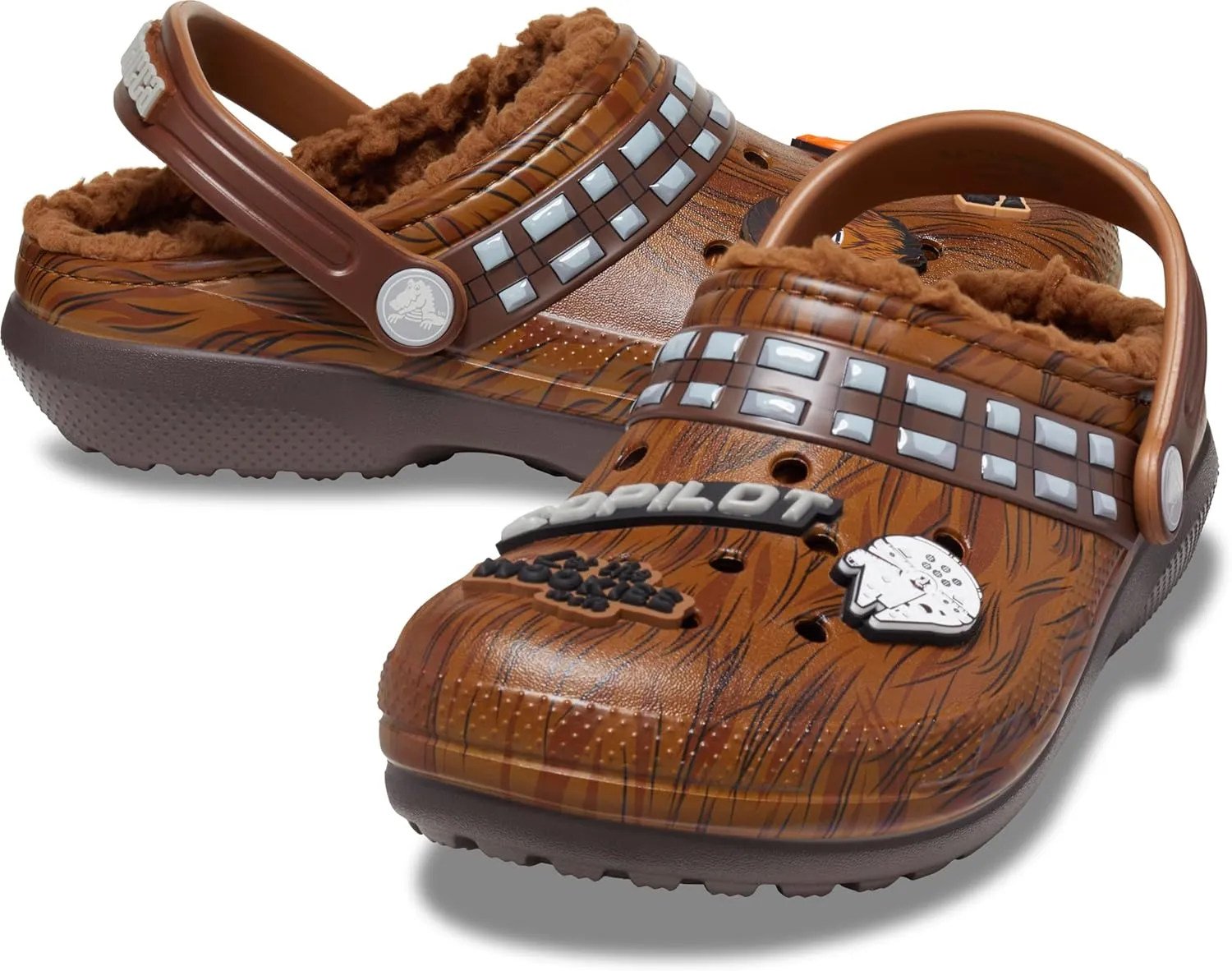 Crocs Unisex-Child Star Wars Chewbacca Classic Lined Clogs