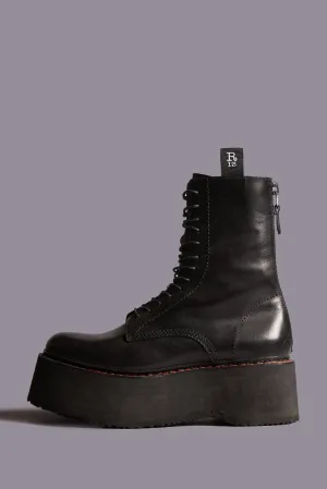 DOUBLE STACK BOOT - BLACK