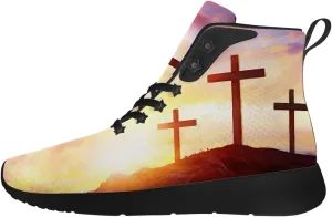 Faith Shoes for Women Men High Top Sneakers High Top Shoes Gifts for Mom Dad