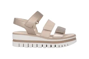 Gabor 64.620.62 Wedge Sandal Gold/Tan