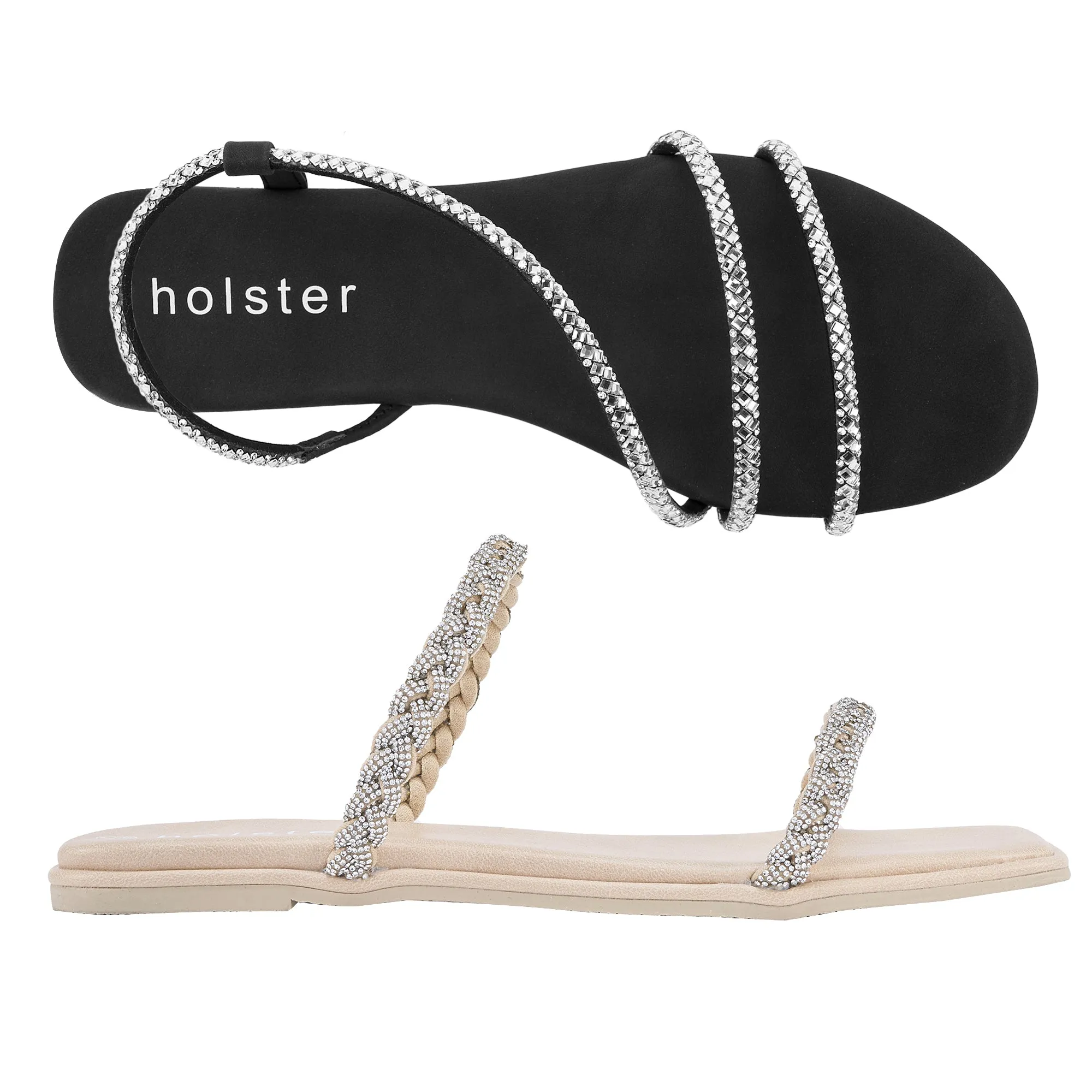 Geneva & Tiana  Bundle - Black / Beige