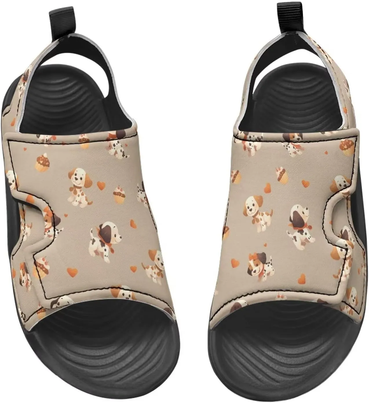 Kids Hook and Loop Sandals for Little Boys - Lightweight, Comfortable, Non-slip, Stable, for Walking and Beach