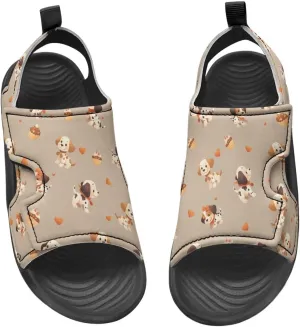 Kids Hook and Loop Sandals for Little Boys - Lightweight, Comfortable, Non-slip, Stable, for Walking and Beach