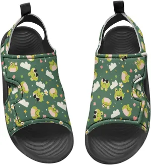 Kids Hook and Loop Sandals for Little Boys - Lightweight, Comfortable, Non-slip, Stable, for Walking and Beach