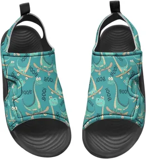 Kids Hook and Loop Sandals for Little Boys - Lightweight, Comfortable, Non-slip, Stable, for Walking and Beach