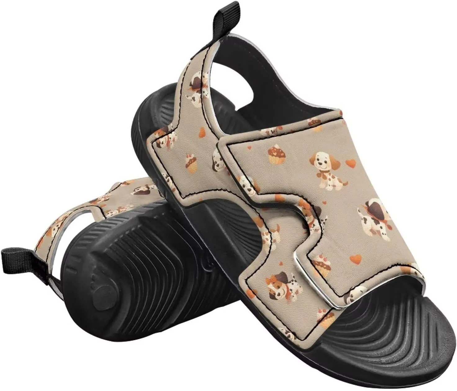 Kids Hook and Loop Sandals for Little Boys - Lightweight, Comfortable, Non-slip, Stable, for Walking and Beach