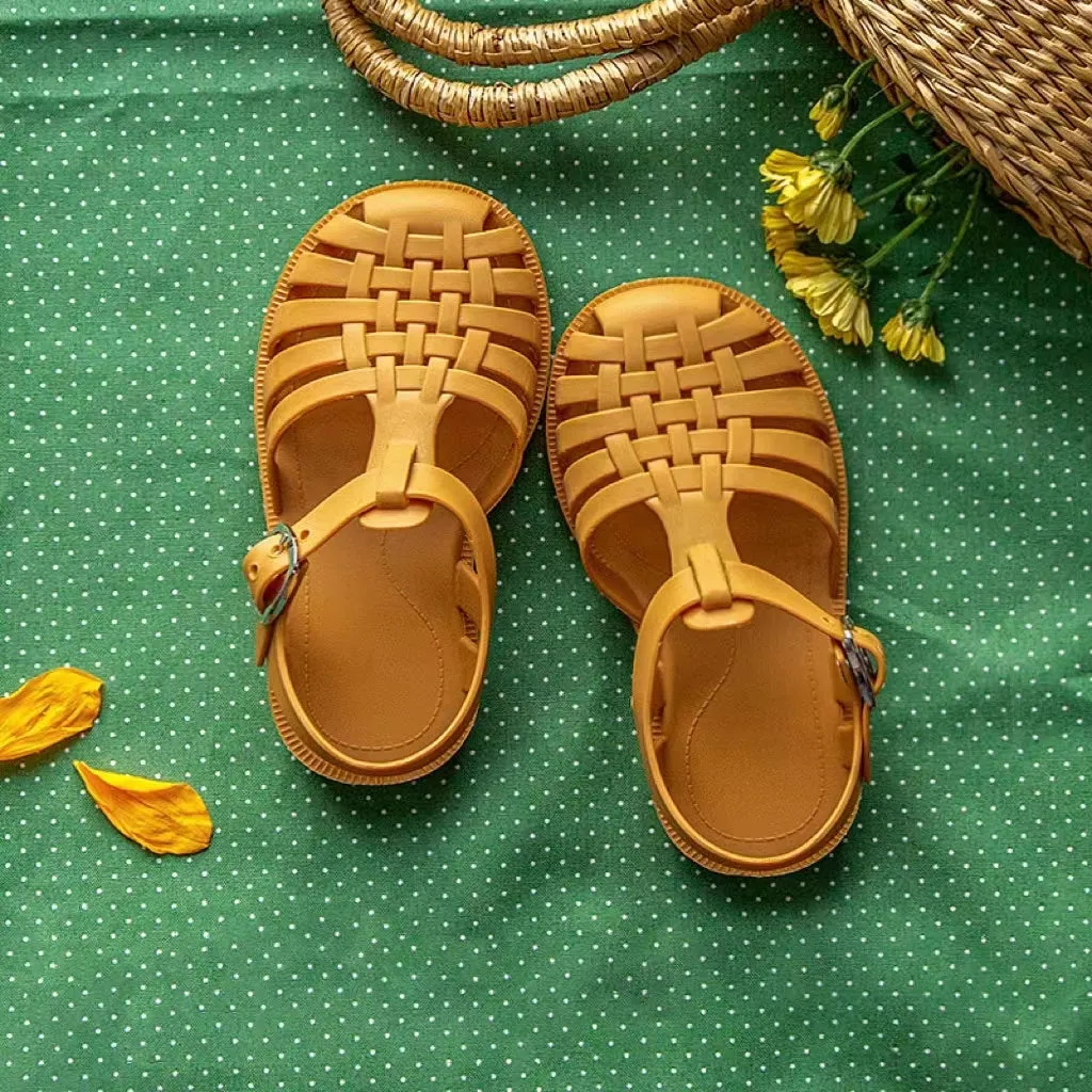 Luna Retro Summer Jelly Sandals