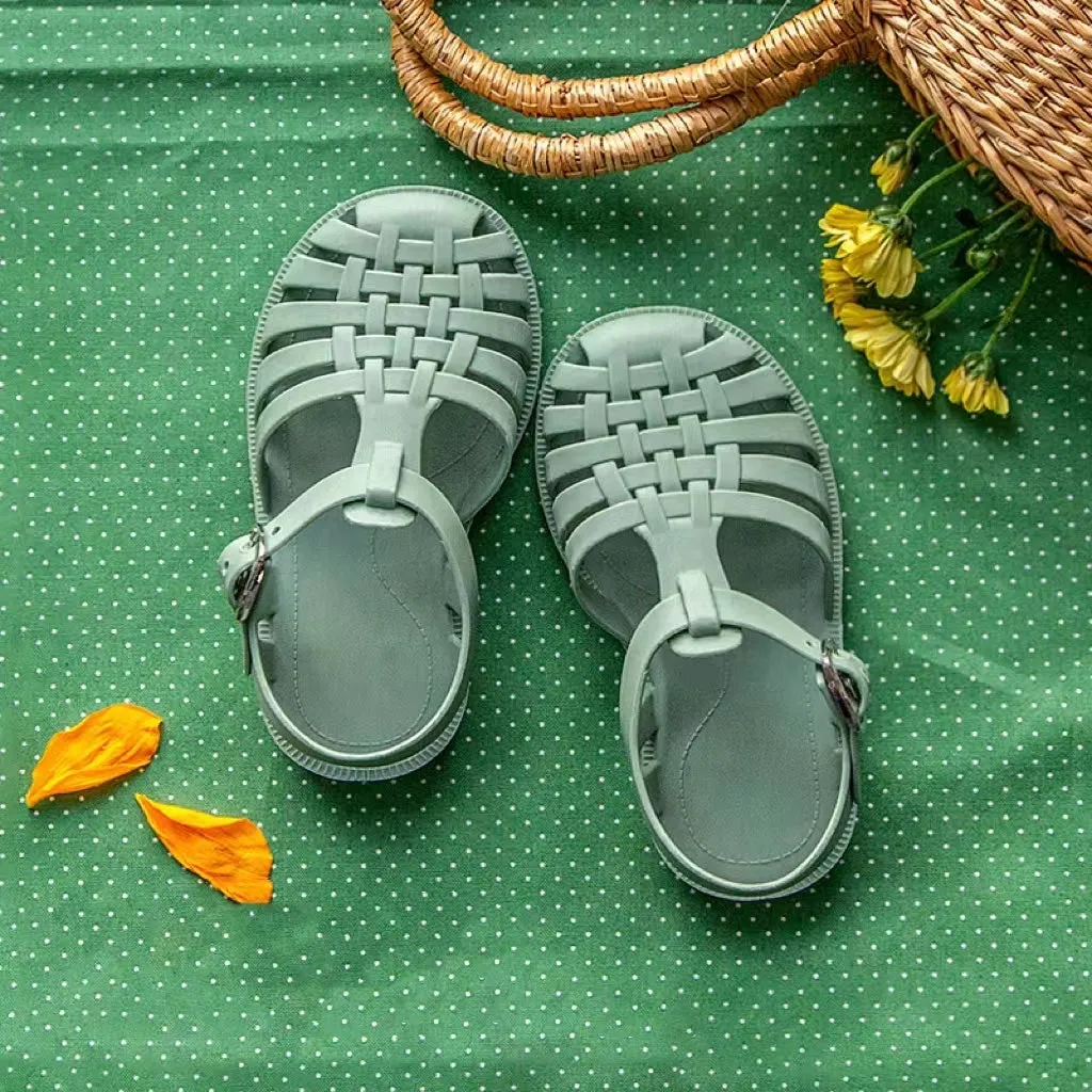 Luna Retro Summer Jelly Sandals