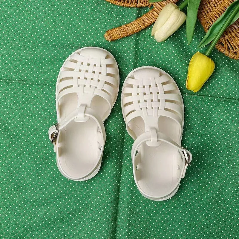 Luna Retro Summer Jelly Sandals