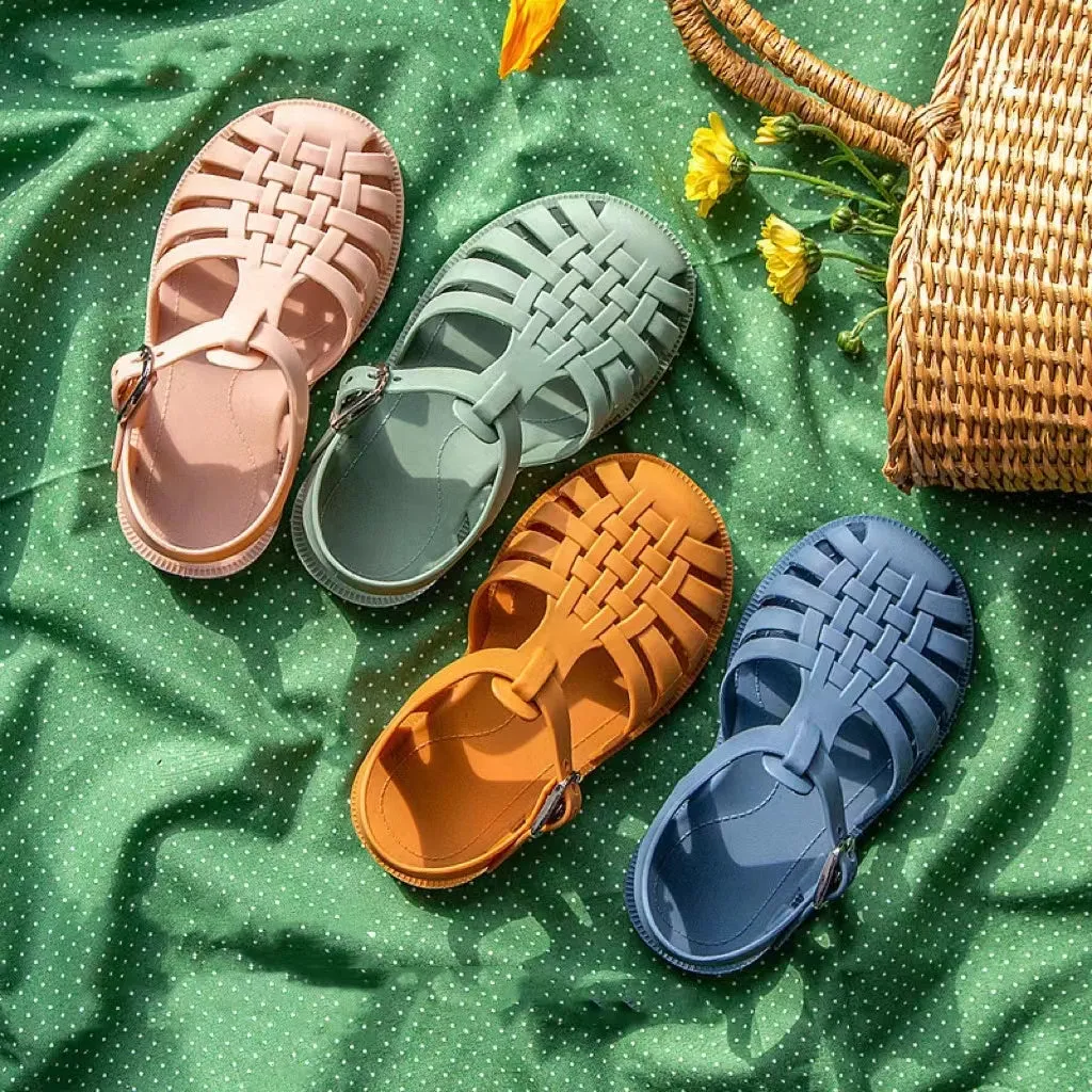 Luna Retro Summer Jelly Sandals