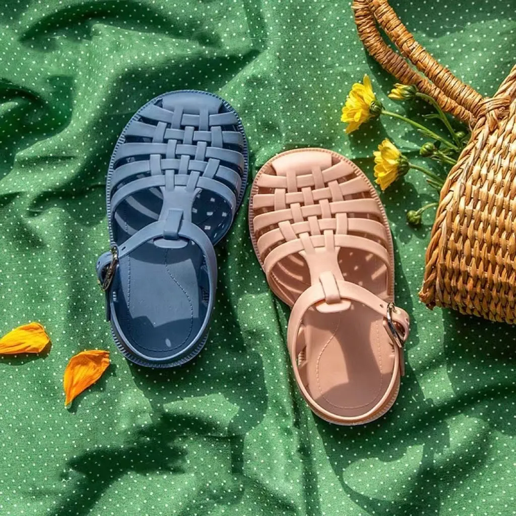 Luna Retro Summer Jelly Sandals