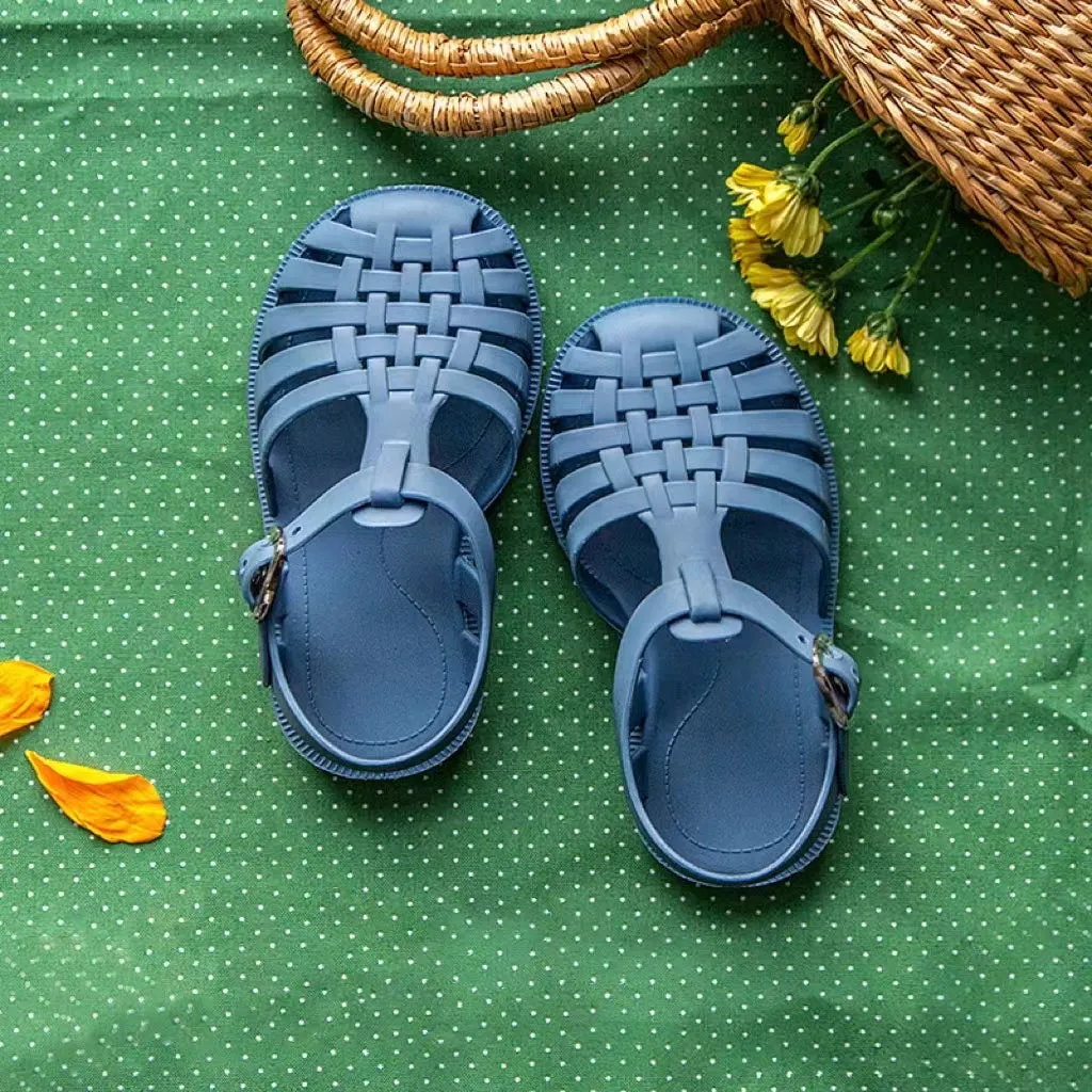 Luna Retro Summer Jelly Sandals