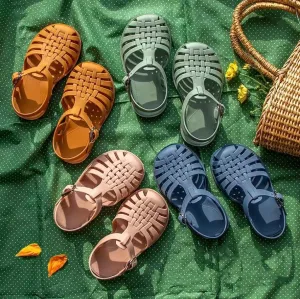 Luna Retro Summer Jelly Sandals