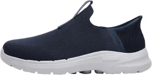 Mens Casual Shoes Comfort Ladies Casual Shoes White Platform Sneakers Men's Supportive Running Cushioned Athletic Waterproof Tennis Shoe Casual Loafers