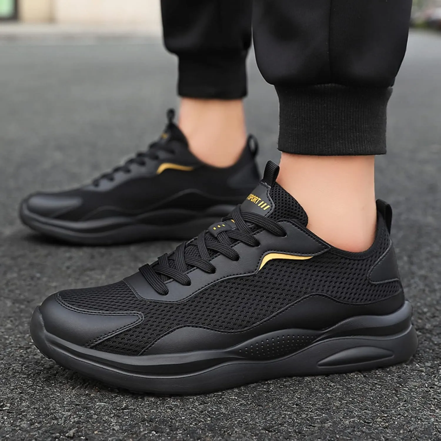 Mens Slip on Shoes Men's Sneakers Tennis Shoe for Men Shoe for Men Breathable for Everyday and Travel Sneaker