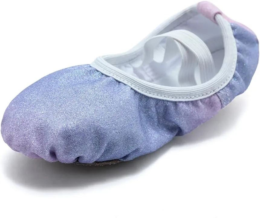 MSMAX Ballet Shoes Wedding Party Dance Flats for Girls (Toddler/Little Kid/Big Kid)