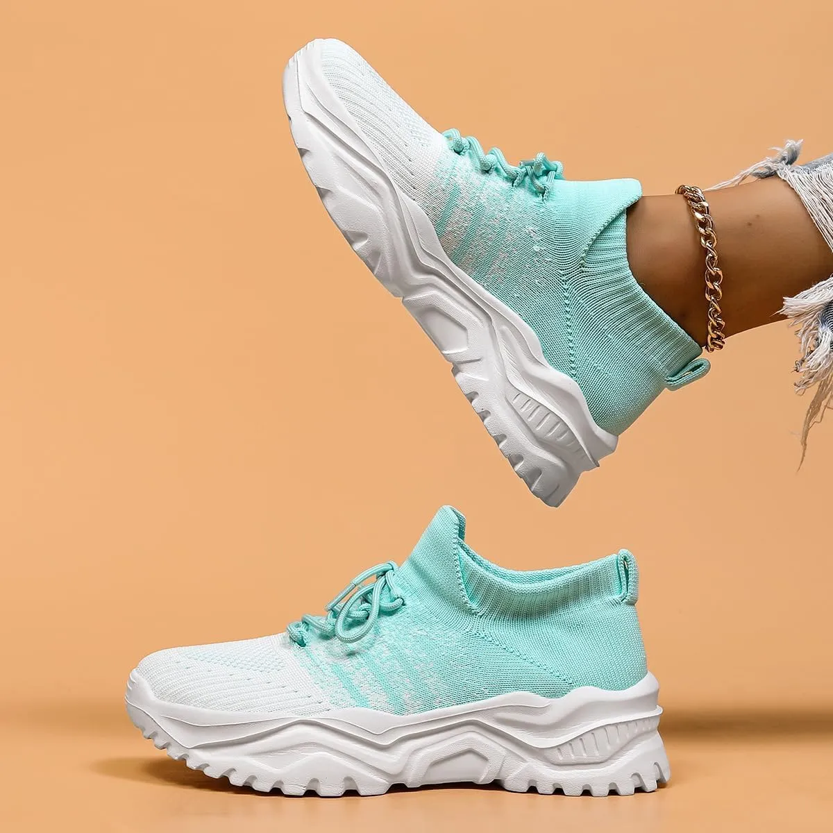 Nurse Babe Shoes Ortho Cloud Women's Sneakers, 2025 Women's Breathable Knit Slip-On Sneakers  Lightweight Arch Support & Non-Slip Sole for Work, Sports, and Everyday