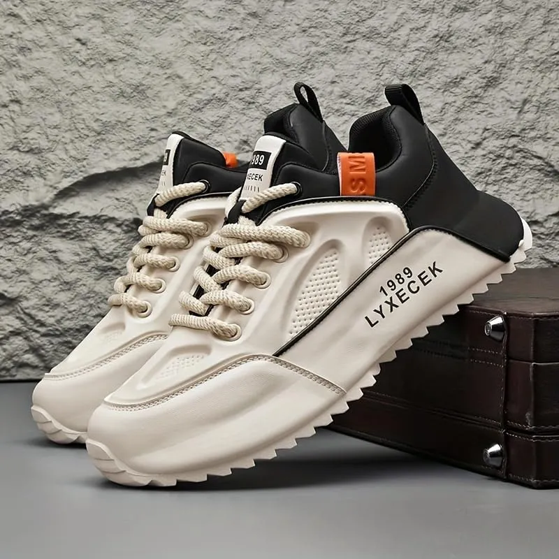 Plus Size 2024 Fashion Art Simple New Men's Casual Shoes, Fashion Sports Shoes Gym Sports Plus Size