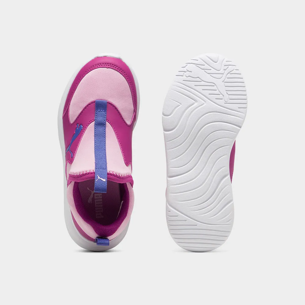 Puma Infants Fun Racer Slip On Sneaker Pink/White _ 182363 _ Pink