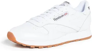 Reebok Men's Classic Leather Sneaker, US-White/Gum, 9