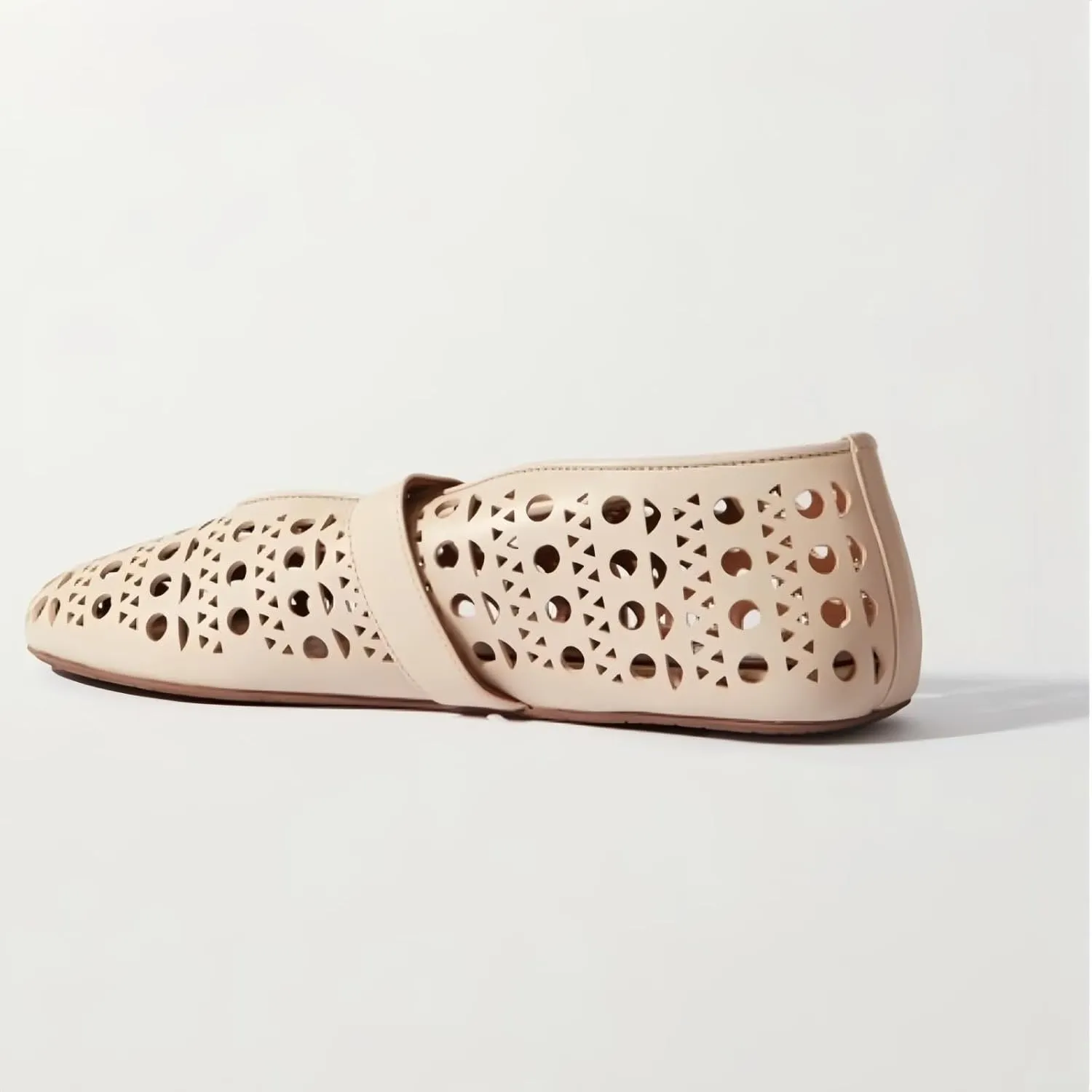 Rhinestone Ballet Flats for Women,Women's Sparkly Crystal-Embellished Ballerina Shoes Mesh Flats Fishnet Buckle Strap Mesh Ballet Flats Comfortable Round Toe Casual Dress Mary Jane Shoes