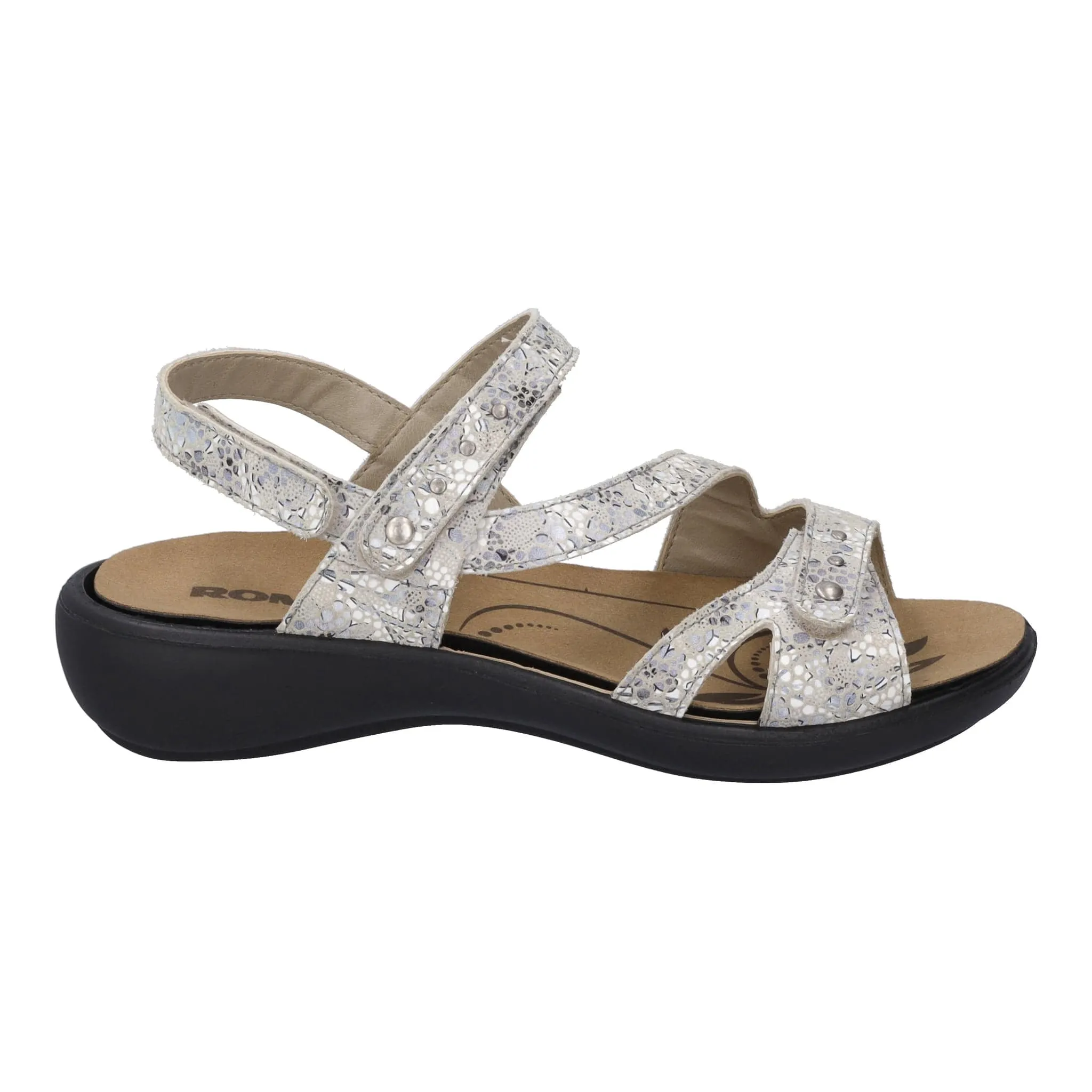 Romika Women's Ibiza 70 Sandals- Beige Multi