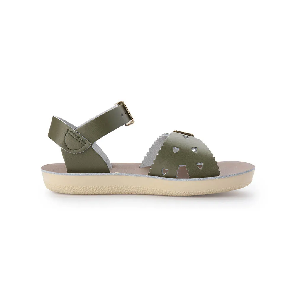 Saltwater Sandals Sun San Sweetheart - Olive