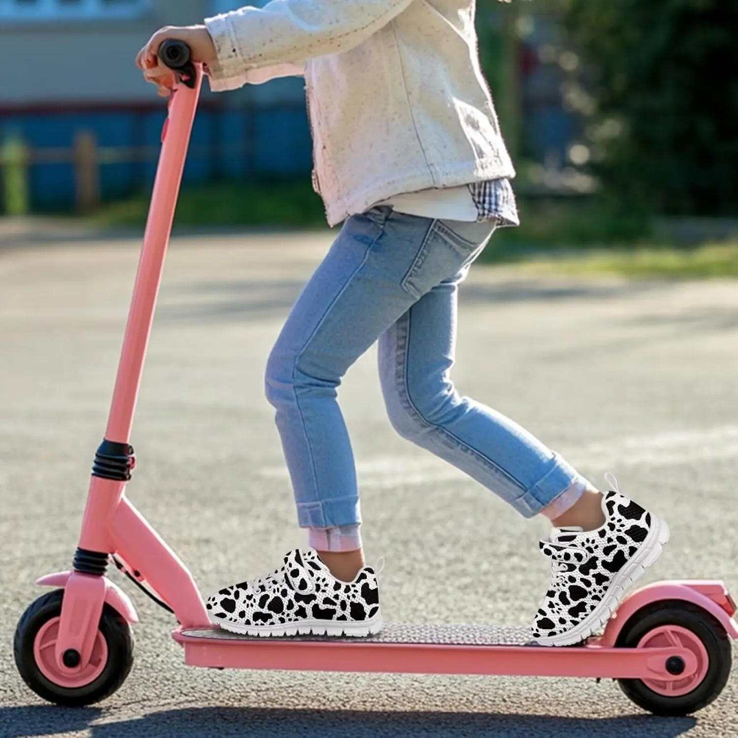 Shoes for Little Girls Road Running Shoes Lightweight Outdoor Walking Shoes Non Slip Tennis Shoes