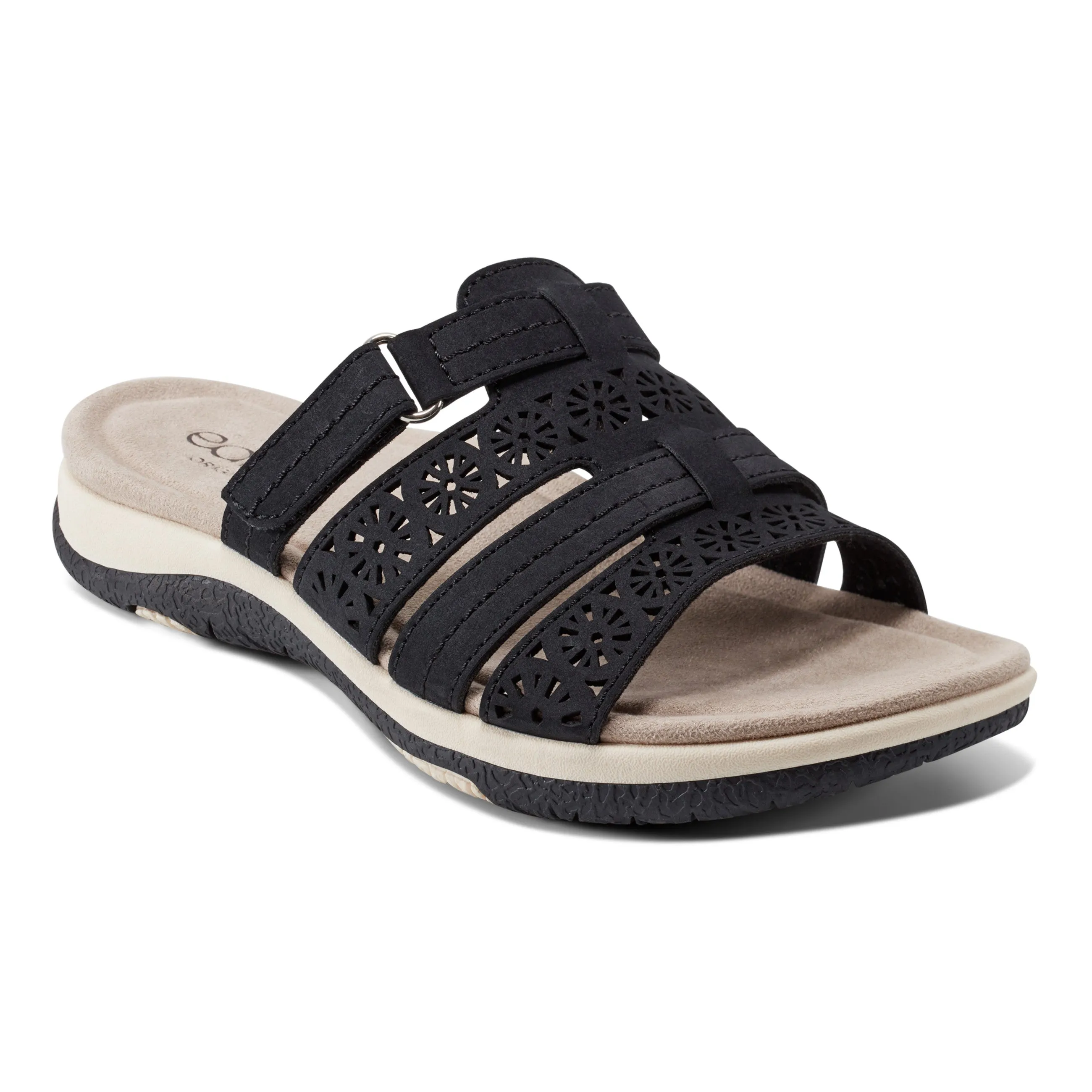 Sinci Square Toe Slip-on Casual Sandals