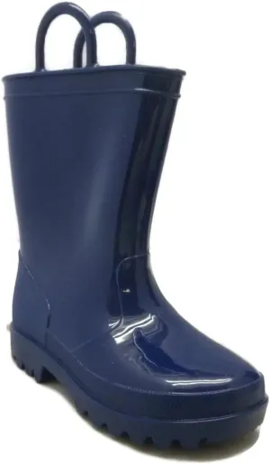 SkaDoo Navy Kids Waterproof Rain Boots  Durable, Non-Slip Wellies for Toddlers & Children 7 M US Toddler